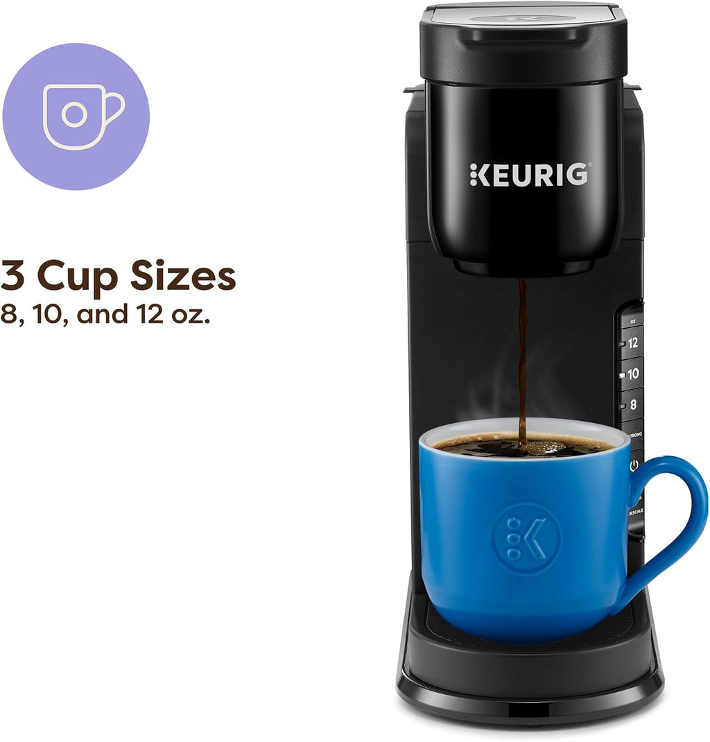 Keurig K-Express Single Serve K-Cup Pod Coffee Maker. 3 Brew Sizes. Strong Button Feature. 42oz Removable Reservoir. Black