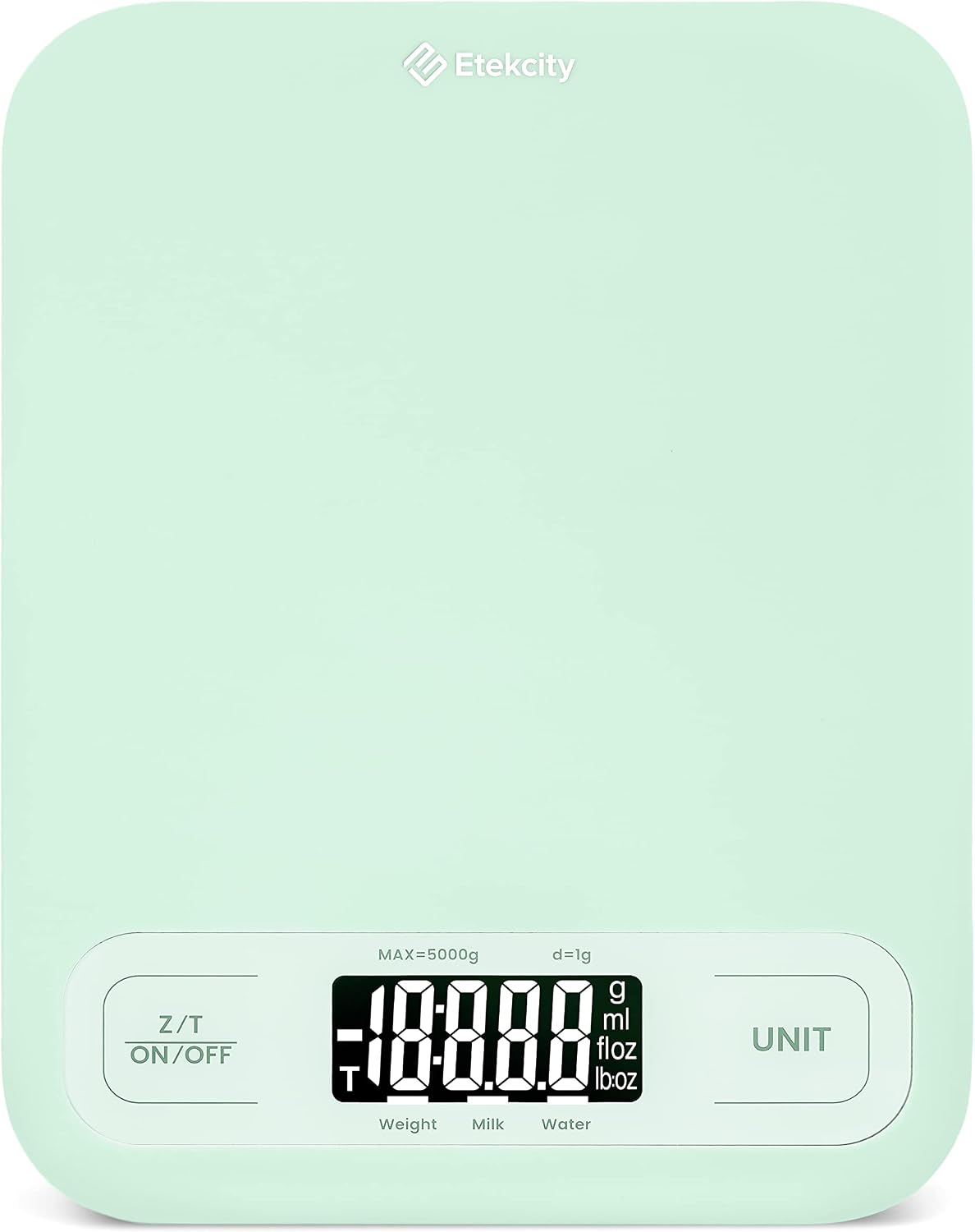 Etekcity Food Kitchen Scale. Digital Grams and Ounces. 11lb | Tare function. ideal for baking. weight loss. keto. meal prep. packages. liquids and jewelry. 304 Stainless Steel