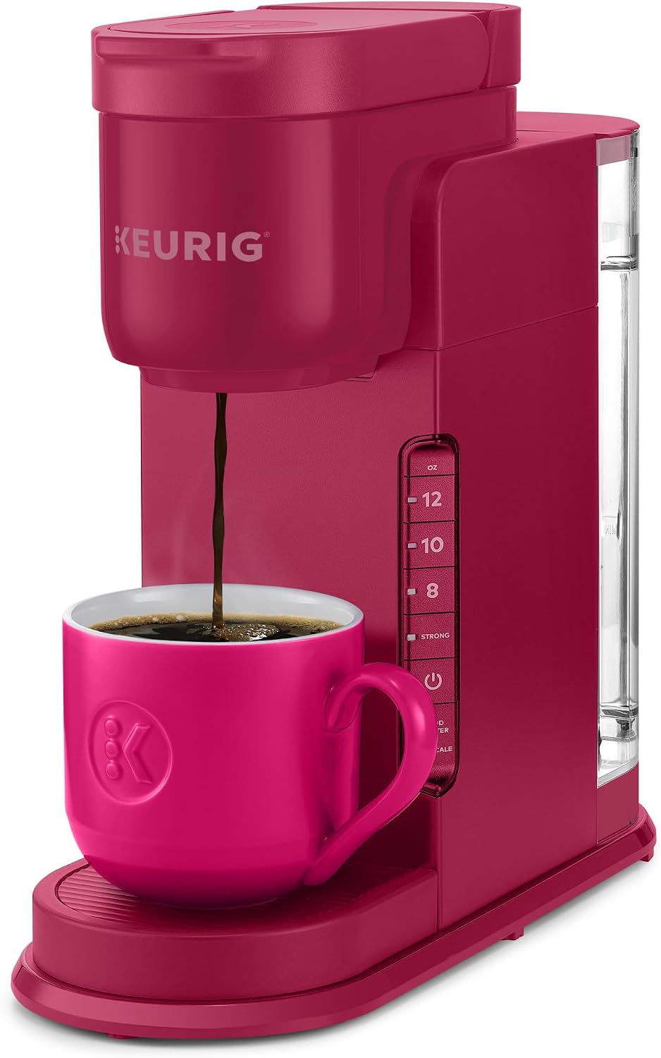 Keurig K-Express Single Serve K-Cup Pod Coffee Maker. 3 Brew Sizes. Strong Button Feature. 42oz Removable Reservoir. Black