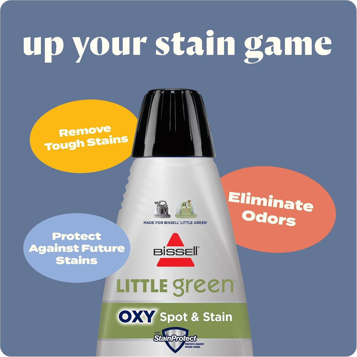 Amazon.com - BISSELL Little Green Mini Portable Carpet Cleaner. 4075 | HydroRinse self-cleaning tool; 4-in. tough stain tool; upholstery & car detailing; Tea Green color