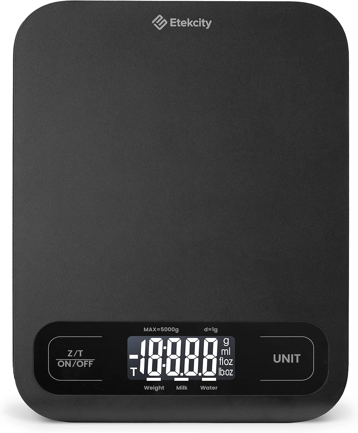 Etekcity Food Kitchen Scale. Digital Grams and Ounces. 11lb | Tare function. ideal for baking. weight loss. keto. meal prep. packages. liquids and jewelry. 304 Stainless Steel